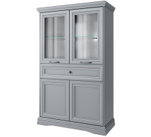 Шкаф с витриной 2V2D1S VALENCIA (Валенсия)