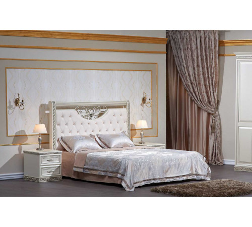 Тумба прикроватная Берта (жемчуг)