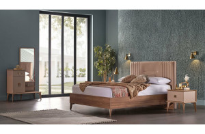 Кровать двуспальная Алвис (ALVIS) ALVIS-25