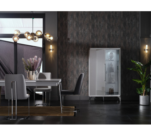 Двухдверная витрина для посуды Лоретто (Loretto) LORET-13