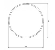 Зеркало для туалетного столика Палвин PALV-24