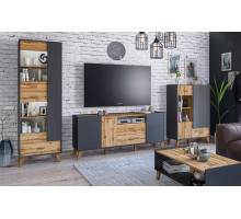 Гостиная Сканди 3 графит