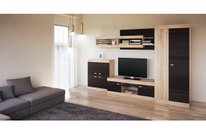 Тумба под телевизор в гостиную Веста МН-130-06