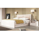 Двуспальная кровать Элана, цвет Бодега белая