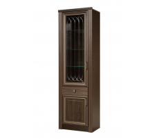 Витрина в гостиную Орлеан 839 ясень темный