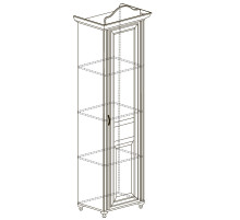 Шкаф пенал Алиса 552