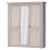 Трехдверный шкаф для одежды Лючия 180 светлый